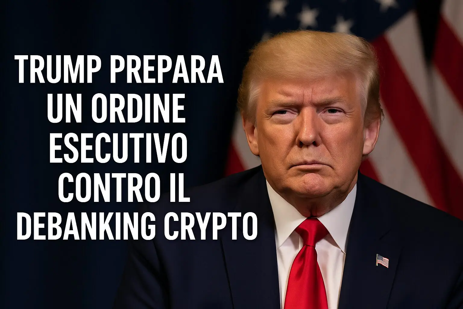 Trump prepara un ordine esecutivo contro il debanking crypto