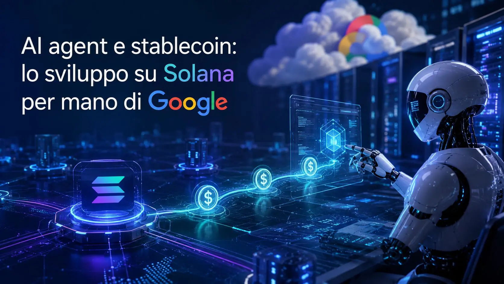 AI agent e stablecoin: lo sviluppo su Solana per mano di Google