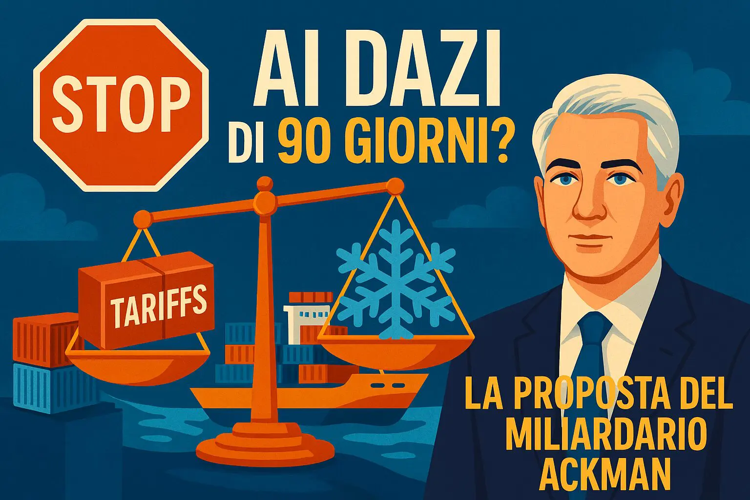 STOP ai dazi di 90 giorni? La proposta del miliardario Ackman