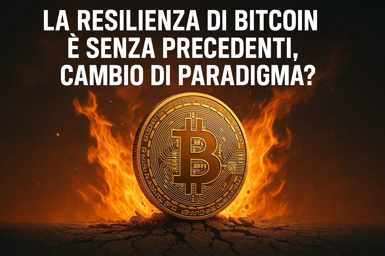 La resilienza di Bitcoin è senza precedenti, cambio di paradigma?
