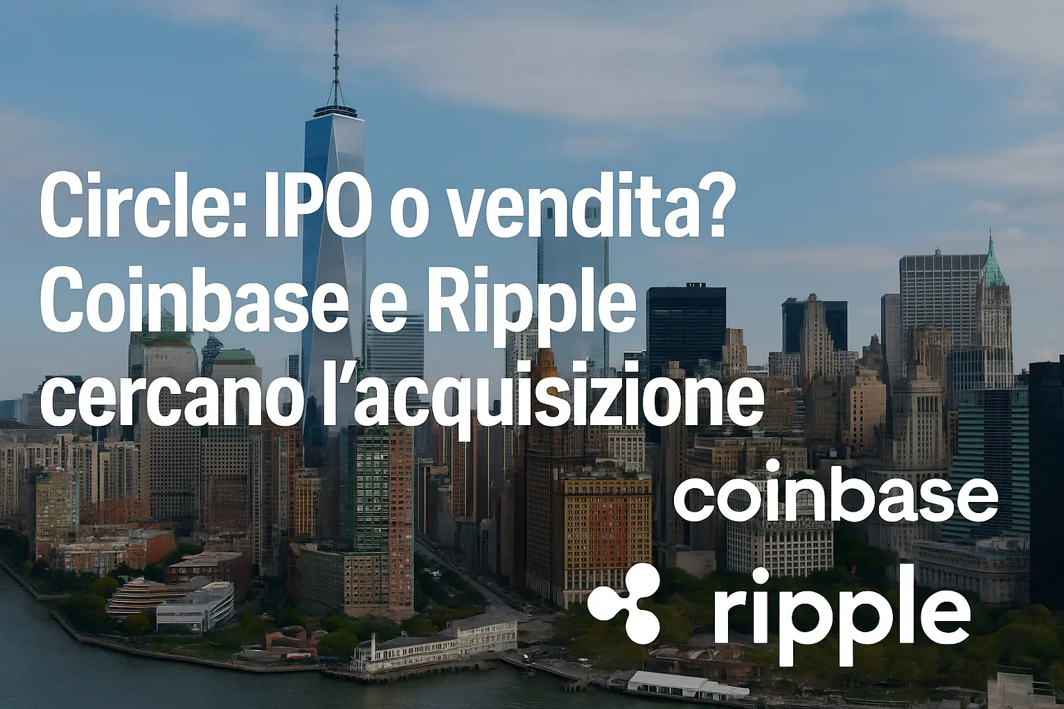 Circle: IPO o vendita? Coinbase e Ripple cercano l'acquisizione
