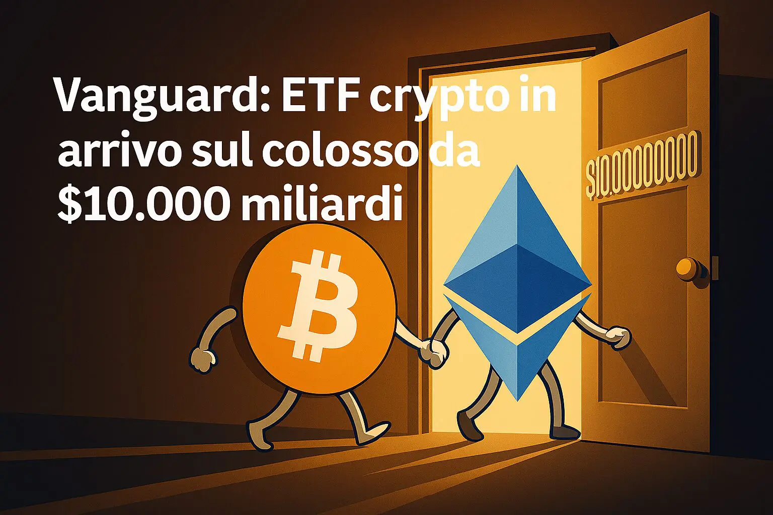 Vanguard: ETF crypto in arrivo sul colosso da $10.000 miliardi