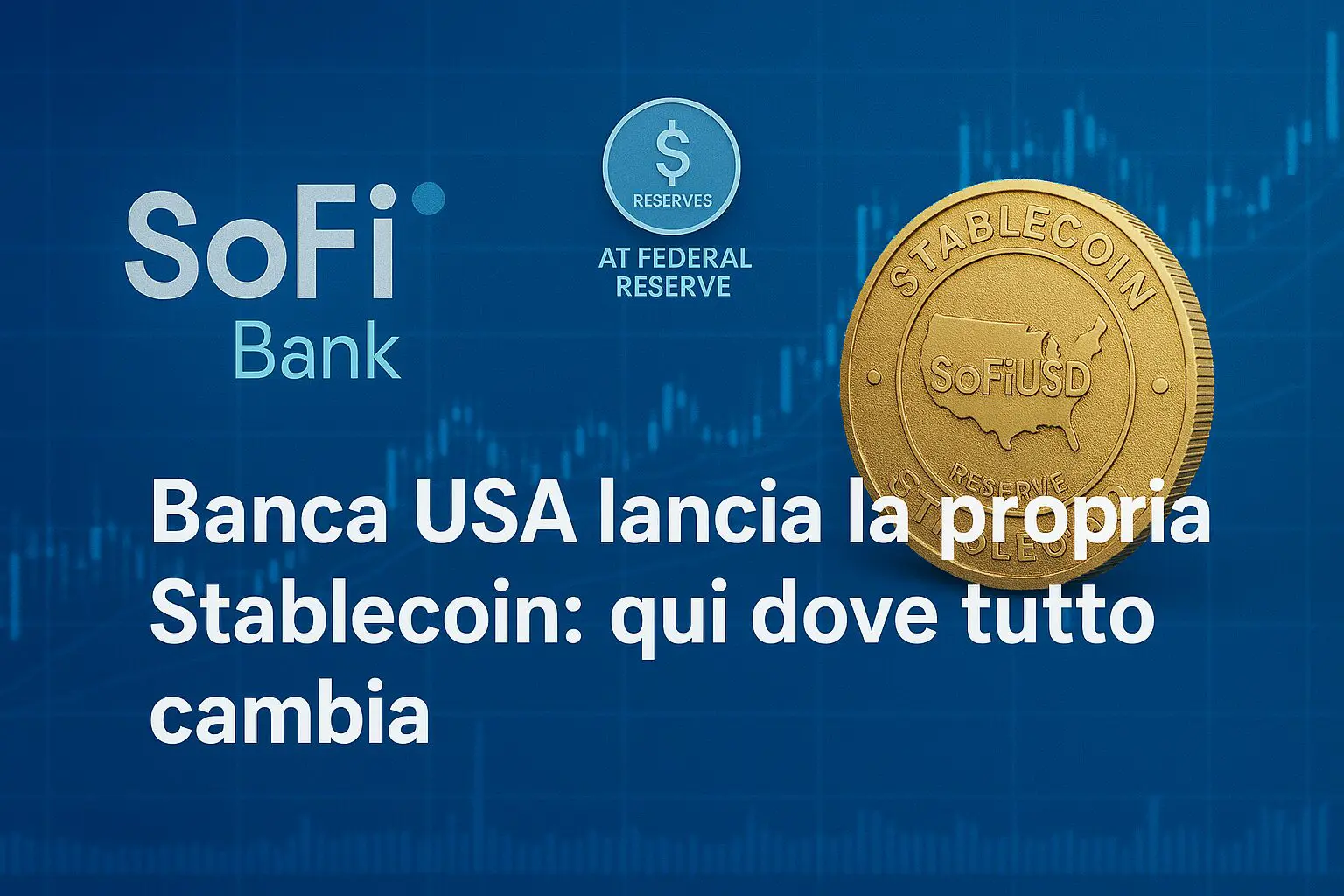 Banca USA lancia la propria Stablecoin: qui dove tutto cambia