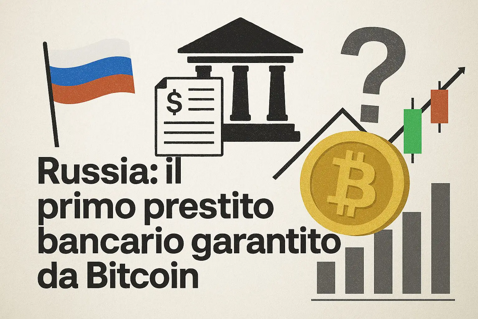 Russia: il primo prestito bancario garantito da Bitcoin