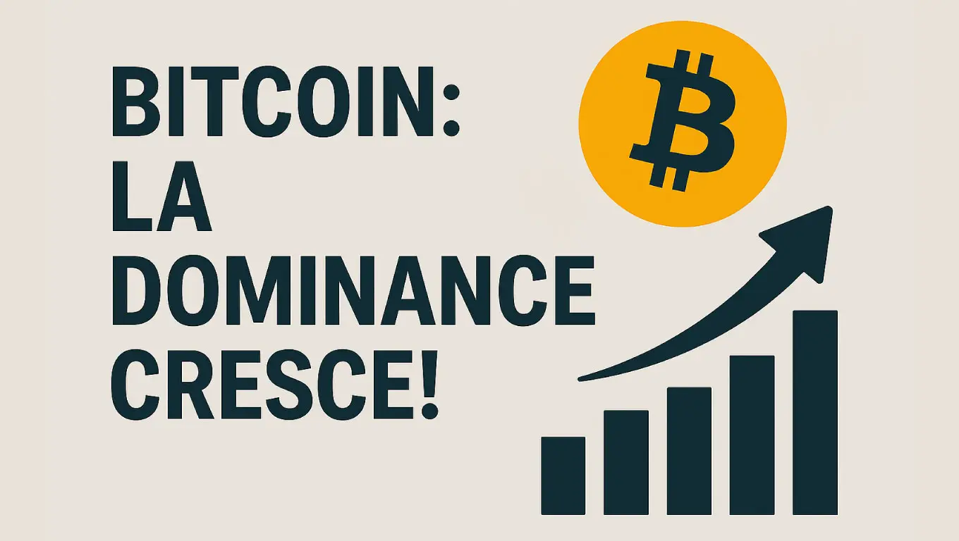 Bitcoin: la dominance cresce!