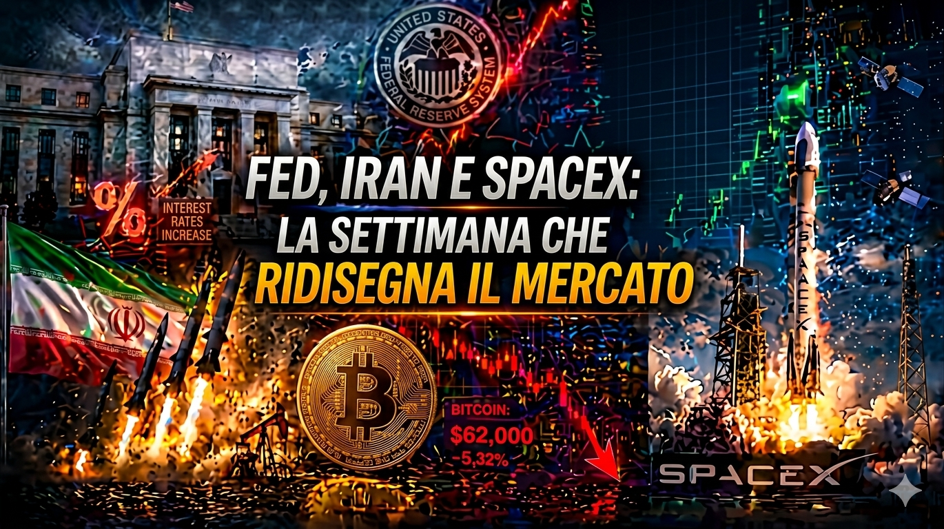 Fed, Iran e SpaceX: la settimana che ridisegna il mercato