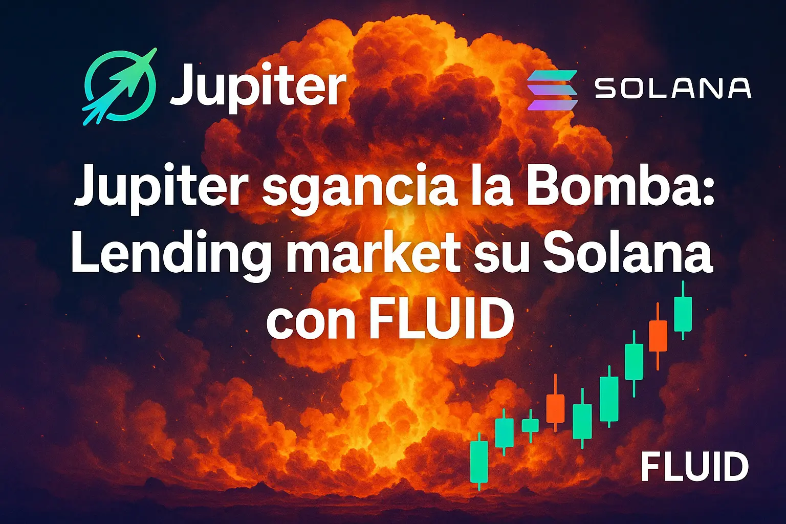 Jupiter sgancia la Bomba: Lending market su Solana con FLUID