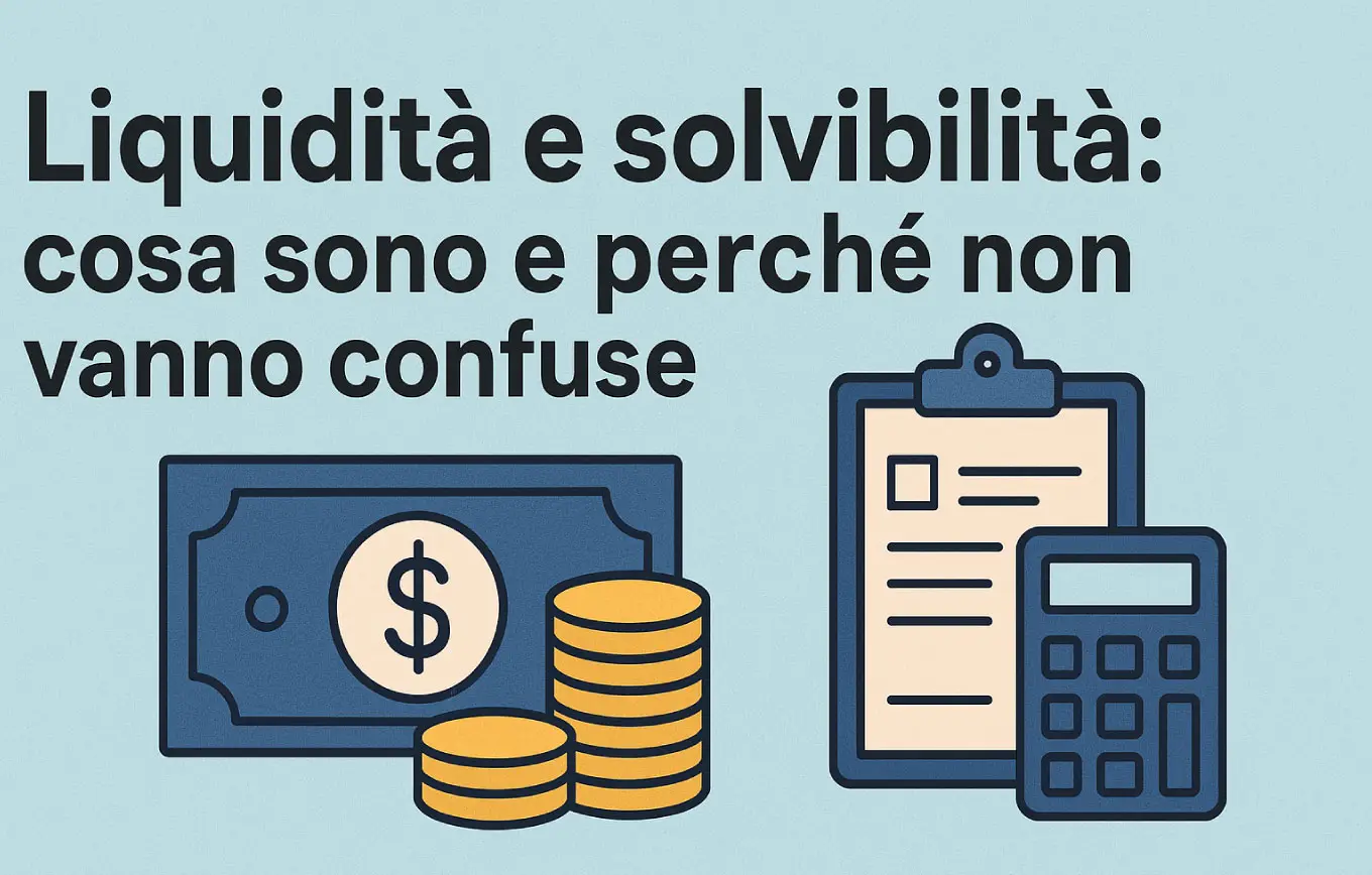 Liquidità e solvibilità: cosa sono e perché non vanno confuse