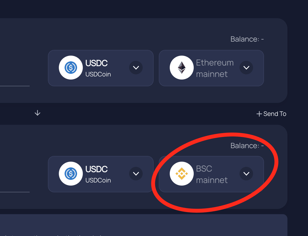 Aggiungere network wallet crypto