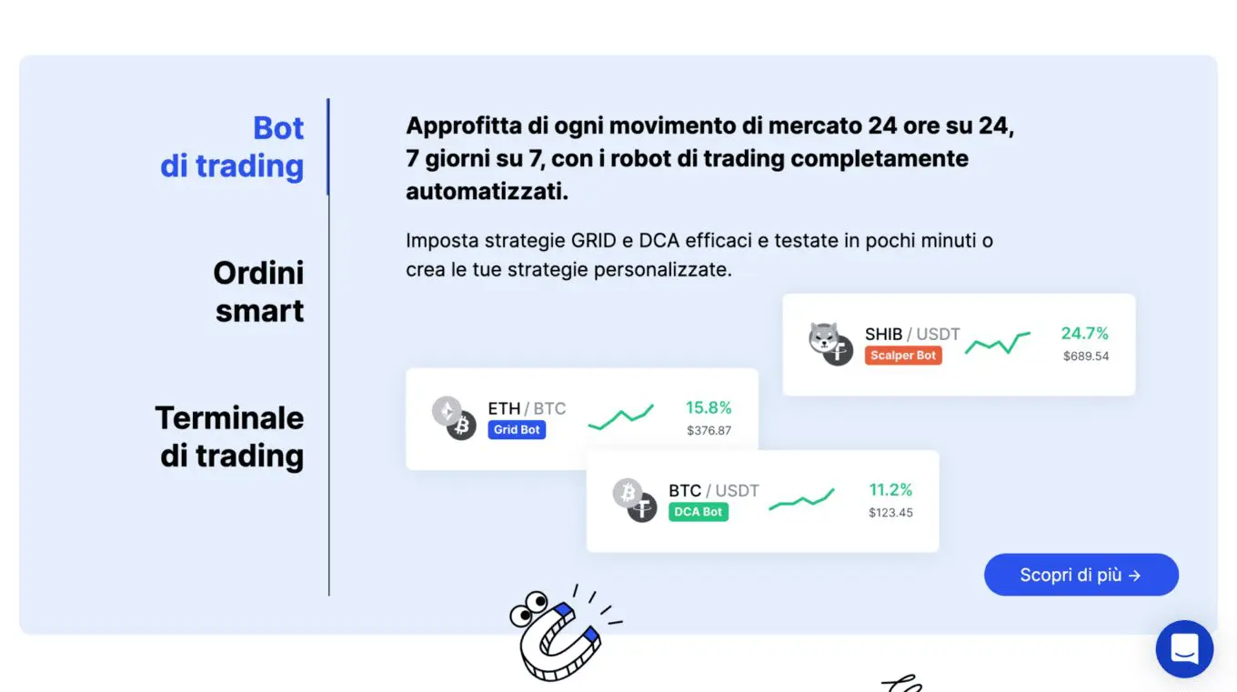 Cos'è e come funziona Bitsgap