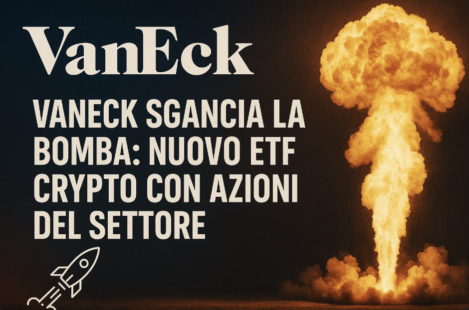 VanEck sgancia la bomba: Nuovo ETF crypto con azioni del settore