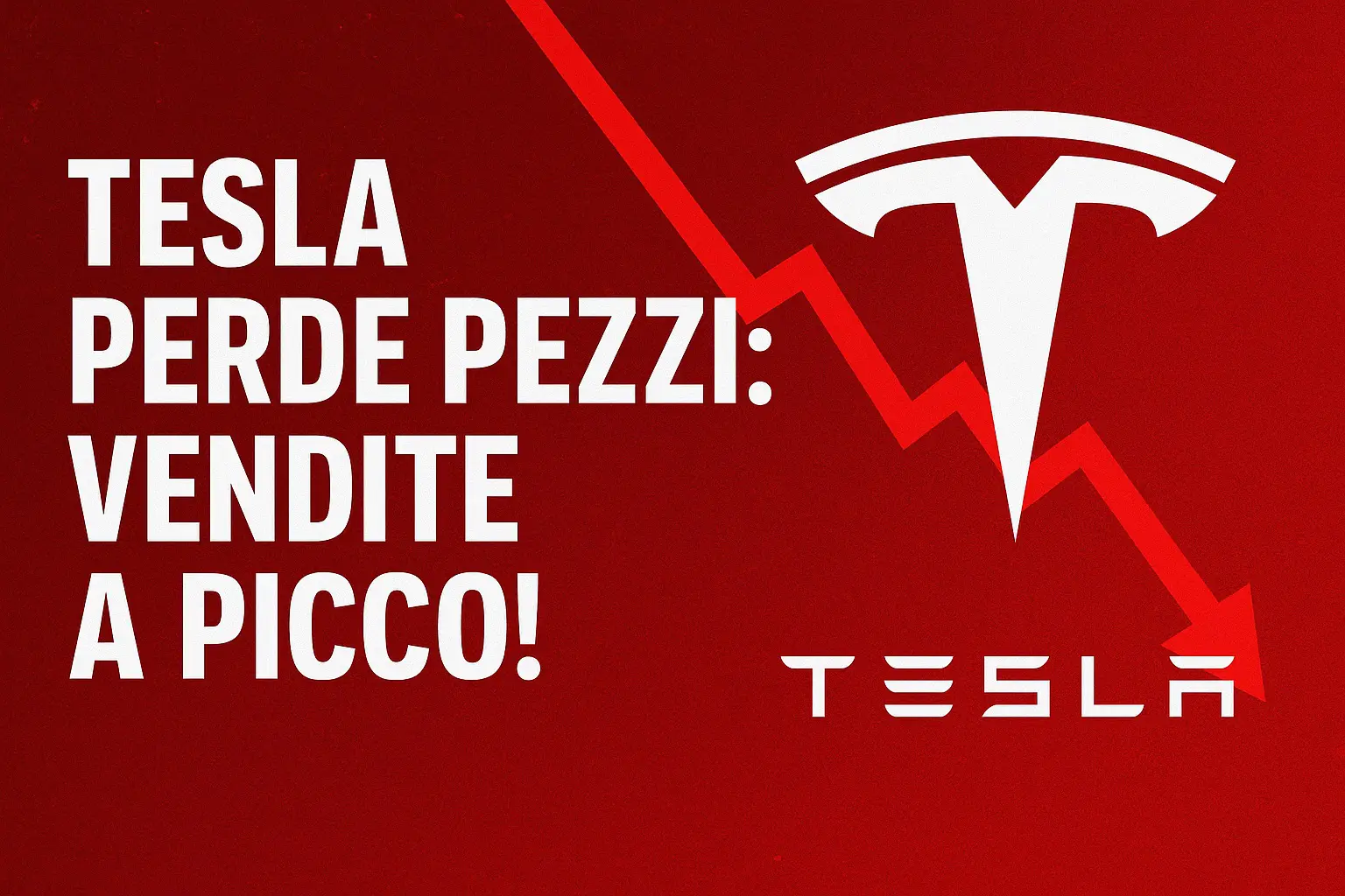 Tesla perde pezzi: vendite A PICCO!