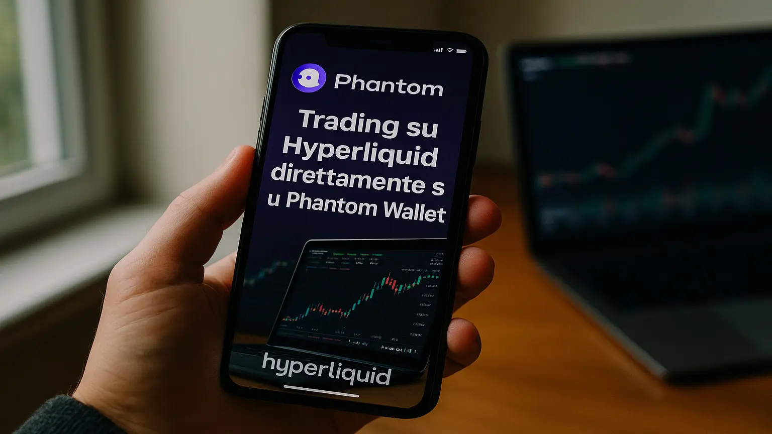 Trading su Hyperliquid direttamente su Phantom Wallet