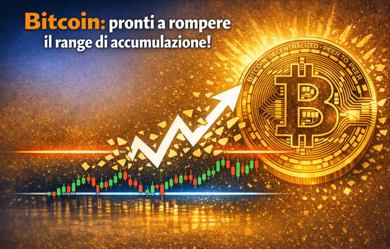 Bitcoin: pronti a rompere il range di accumulazione!