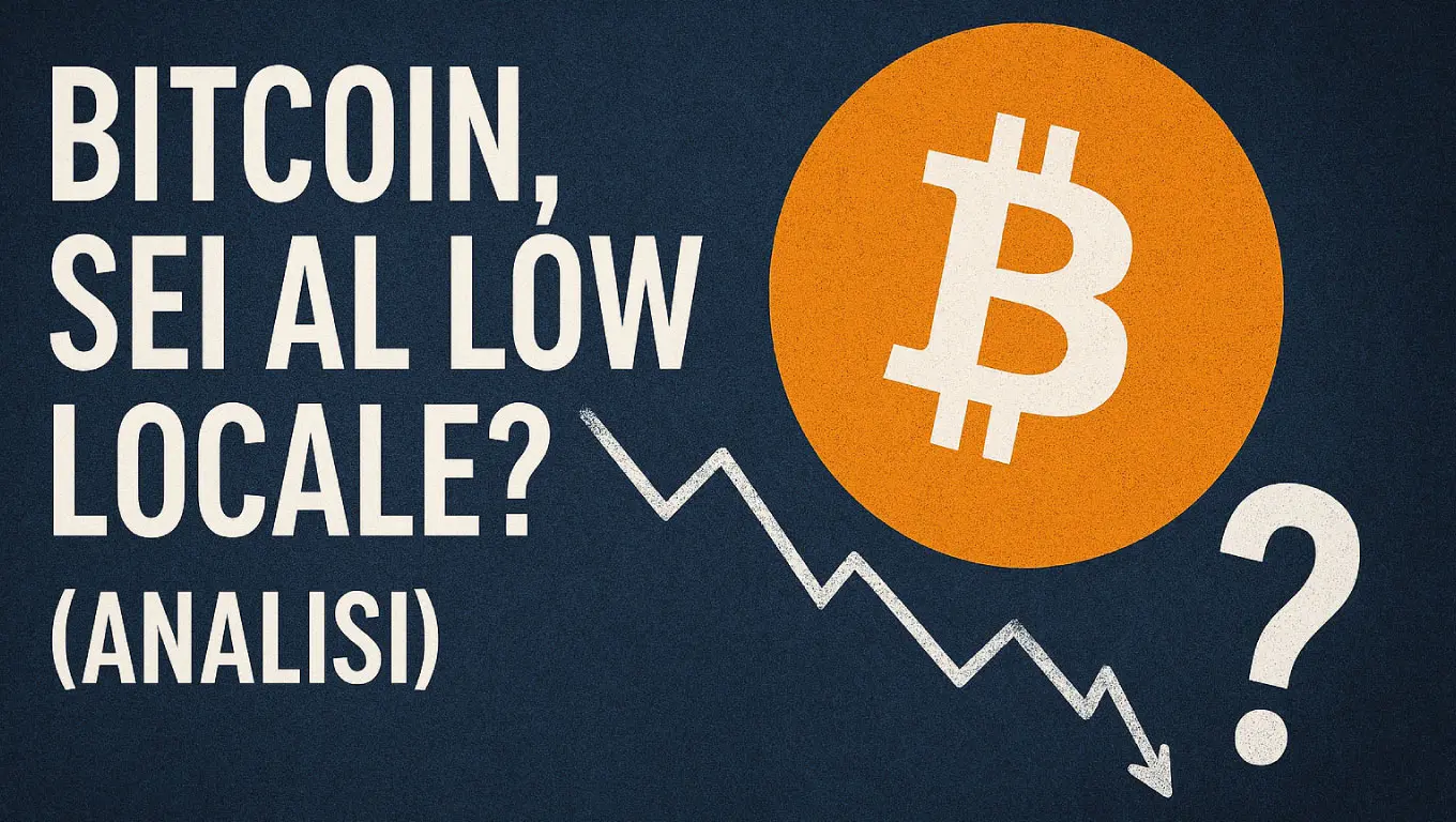 Bitcoin, sei al low locale? (Analisi)