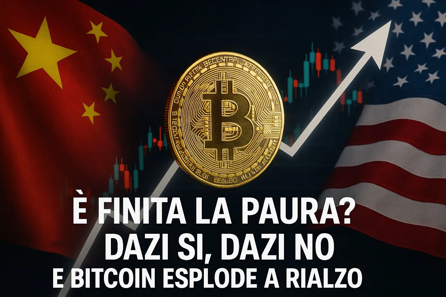 È finita la paura? Dazi si, Dazi no e Bitcoin esplode a rialzo