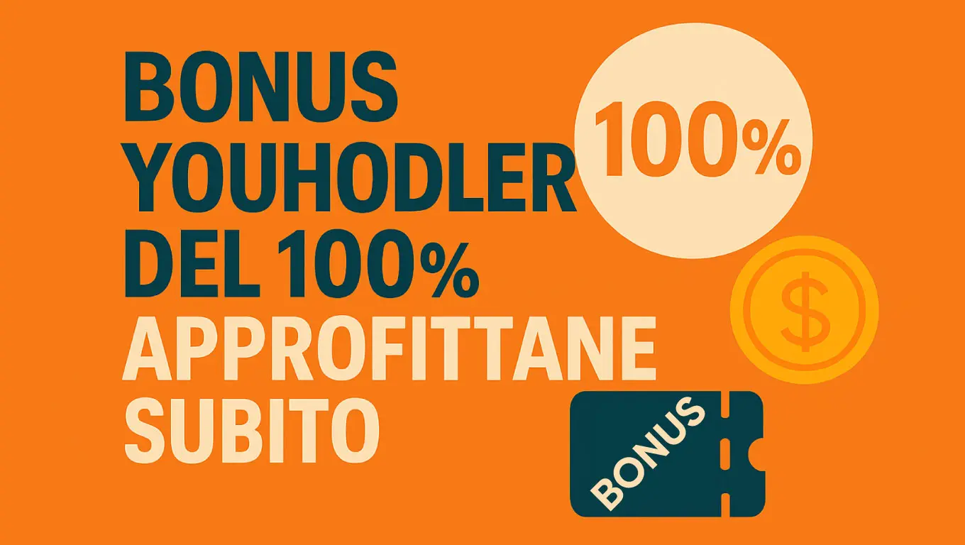 Bonus YouHodler del 100%: approfittane subito!