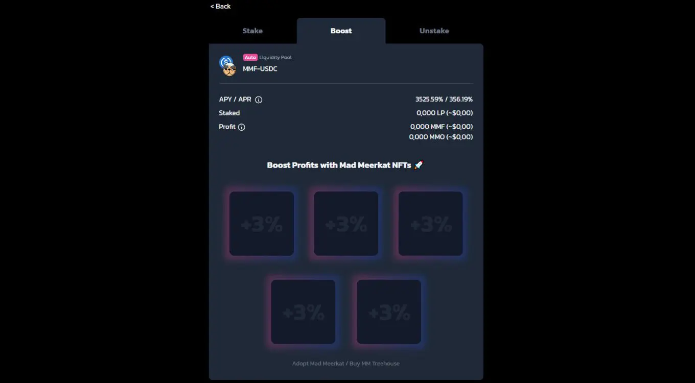 Yield Farming su MM Optimizer