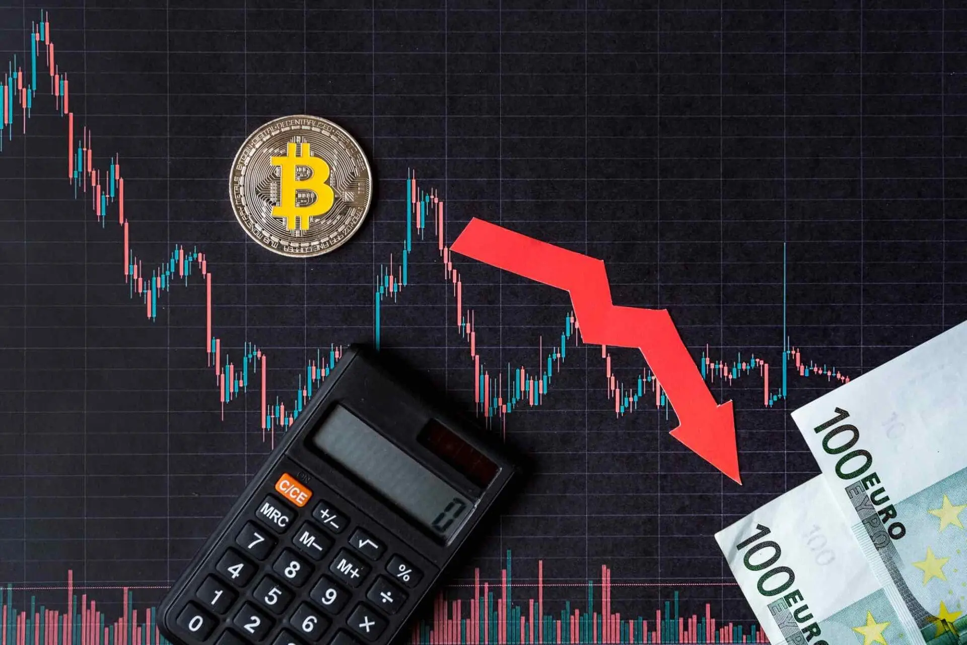 Bitcoin sotto i $39k, ed è subito narrativa ribassista