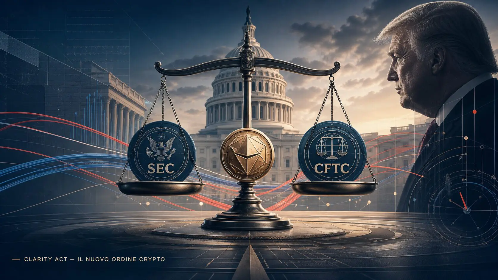 CLARITY Act: il nuovo ordine “crypto”, con i limiti di Trump