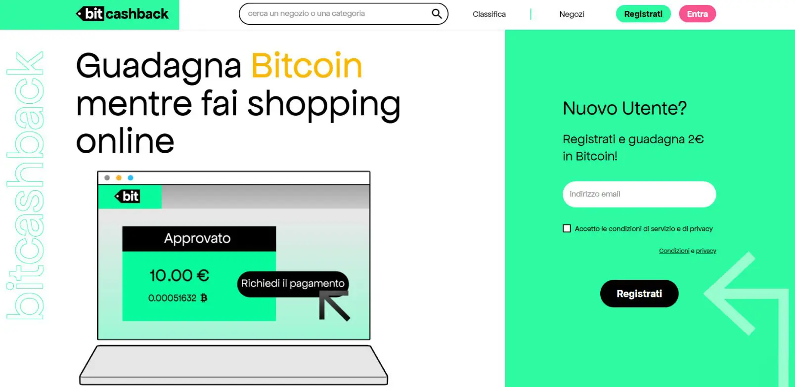 bitCashback: che cos'è e come funziona
