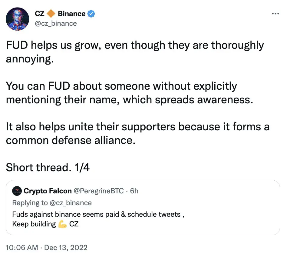 Binance: difficoltà o false voci?