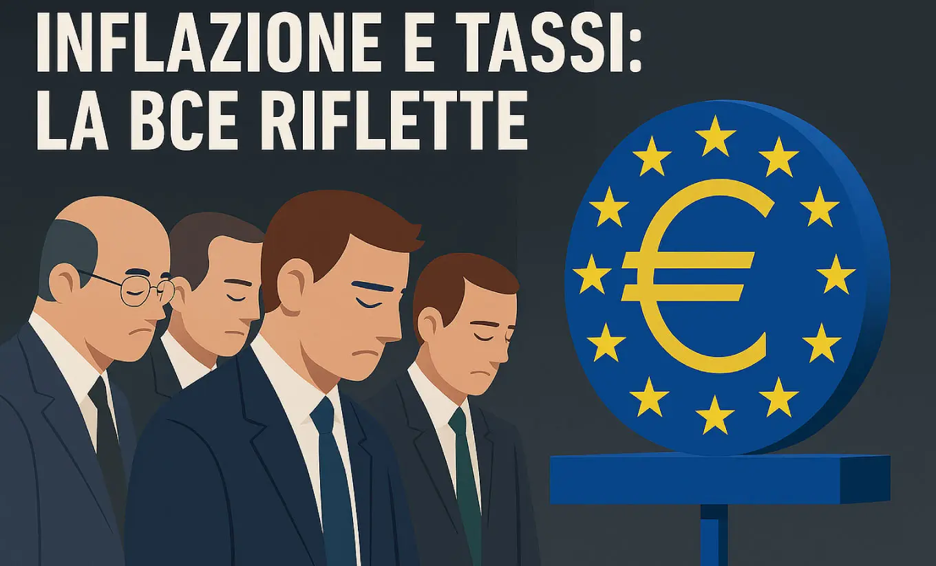 Inflazione e tassi: la BCE riflette