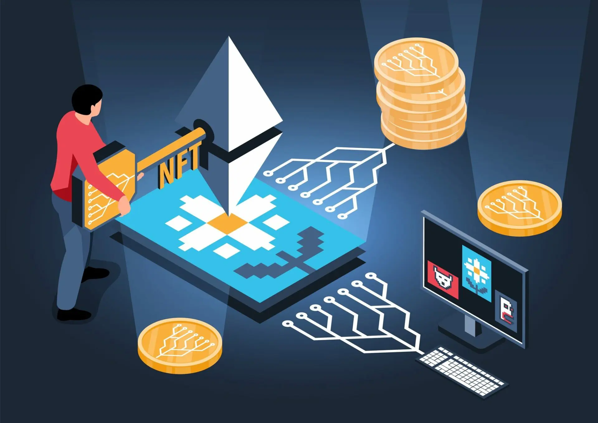NFT: Magic Eden 1° marketplace grazie agli Ordinals Bitcoin