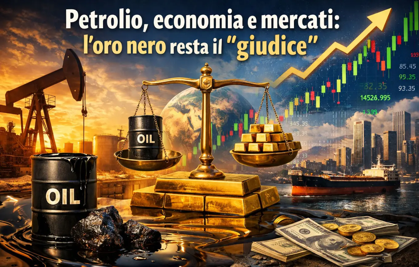 Petrolio, economia e mercati: l'oro nero resta il 