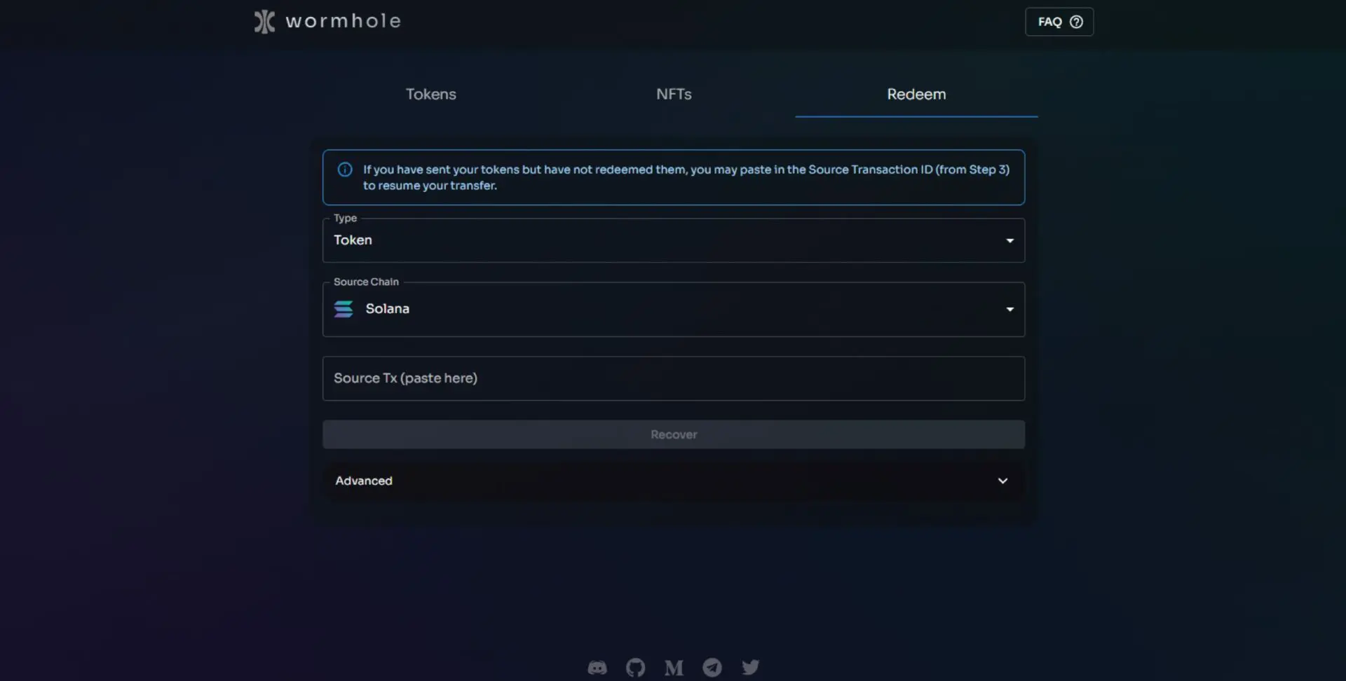 Redeem di token: cosa fare nel caso di procedura incompleta