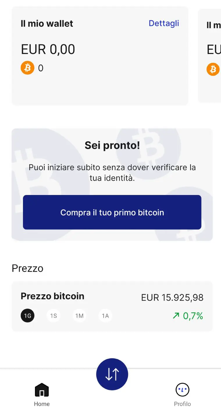 relai acquistare bitcoin