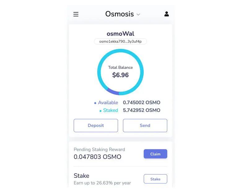 Inviare criptovalute Keplr wallet