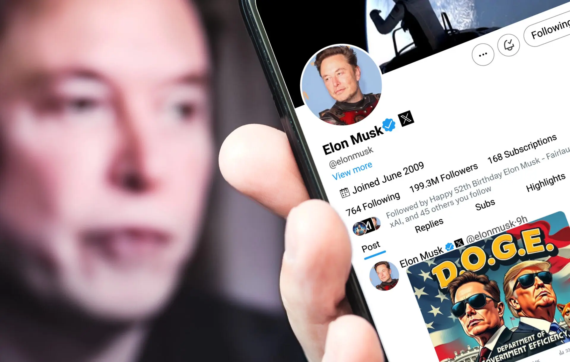 DOGE: Trump conferma il reparto per l'efficienza, guidato da Musk