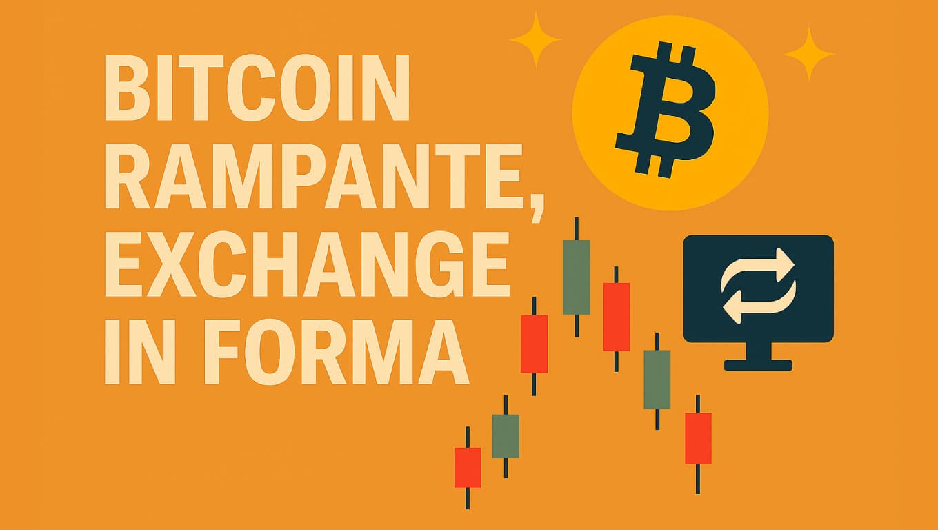 Bitcoin RAMPANTE, exchange in forma