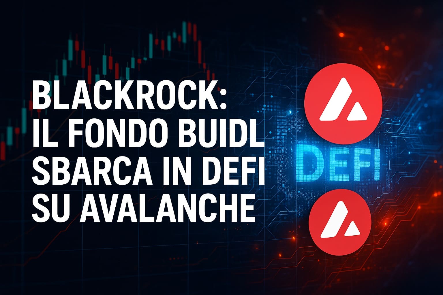Blackrock: Il fondo BUIDL sbarca in DeFi su Avalanche