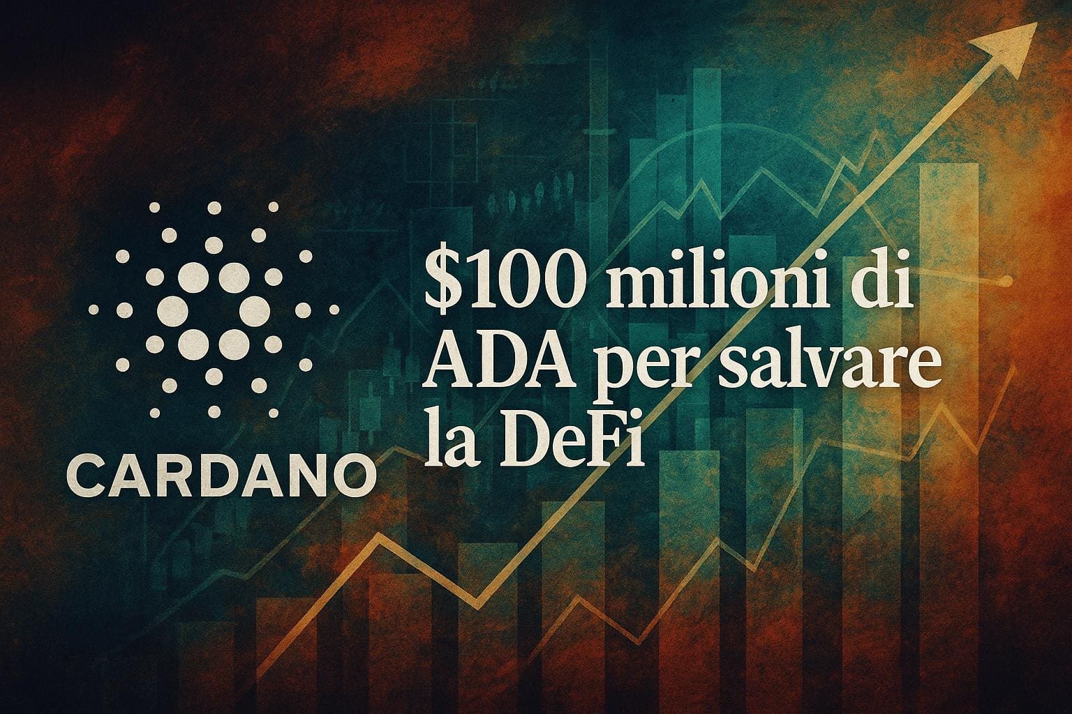Cardano: $100 milioni di ADA per salvare la DeFi