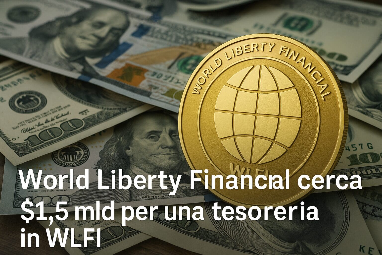 World Liberty Financial cerca $1.5 mld per una tesoreria in WLFI