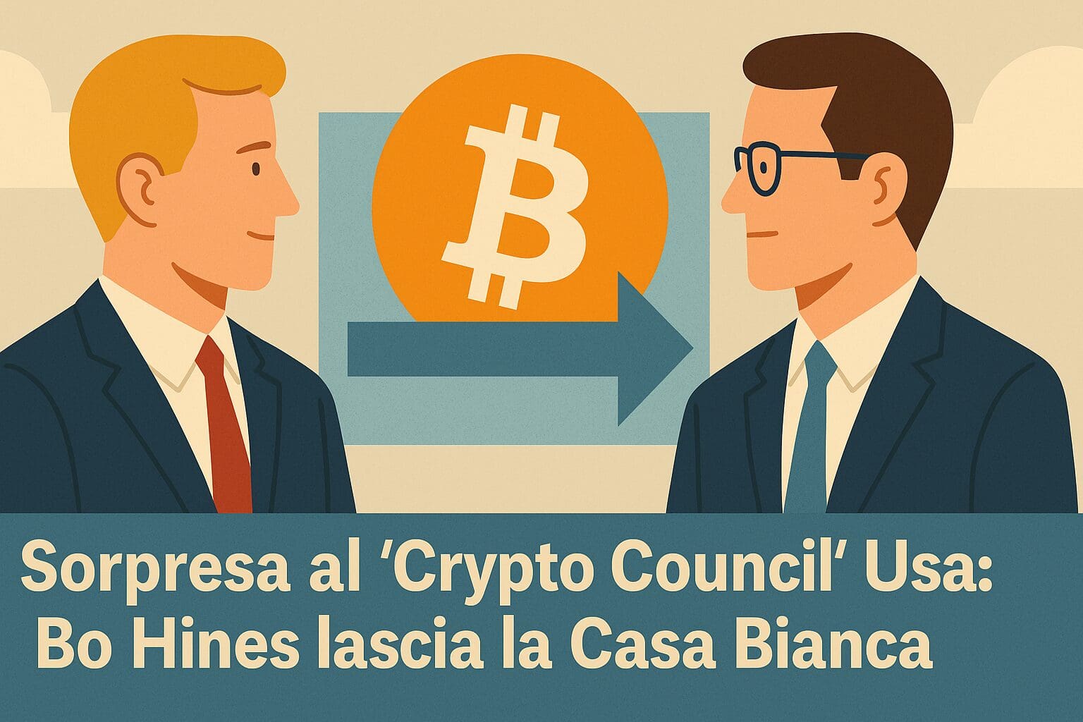 Sorpresa al “Crypto Council” Usa: Bo Hines lascia la Casa Bianca
