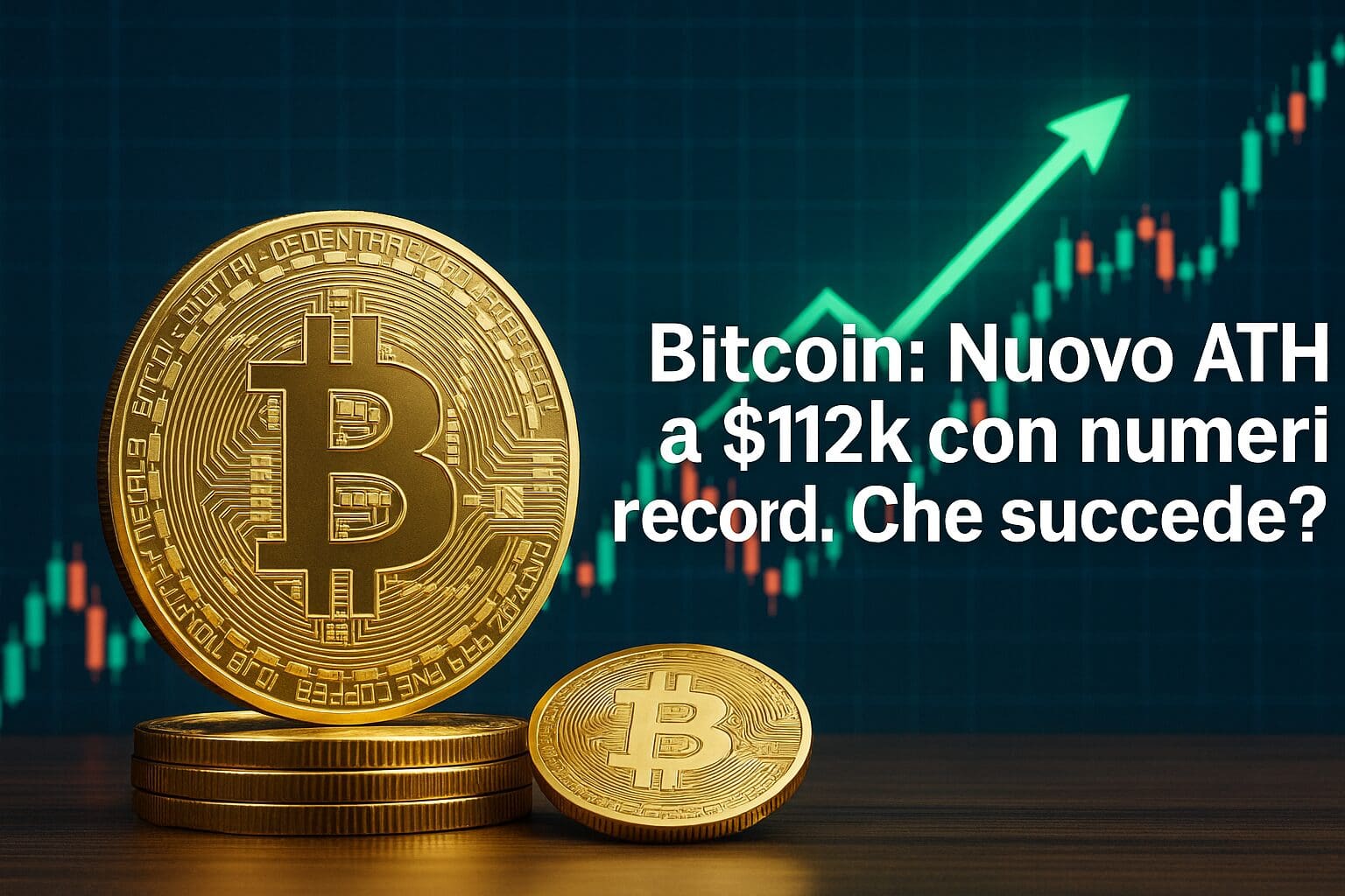 Bitcoin: Nuovo ATH a $112k con numeri record. Che succede ora?