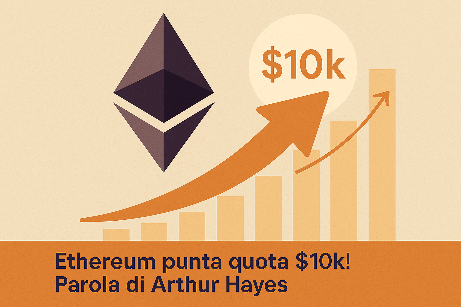 Ethereum punta quota $10k! Parola di Arthur Hayes