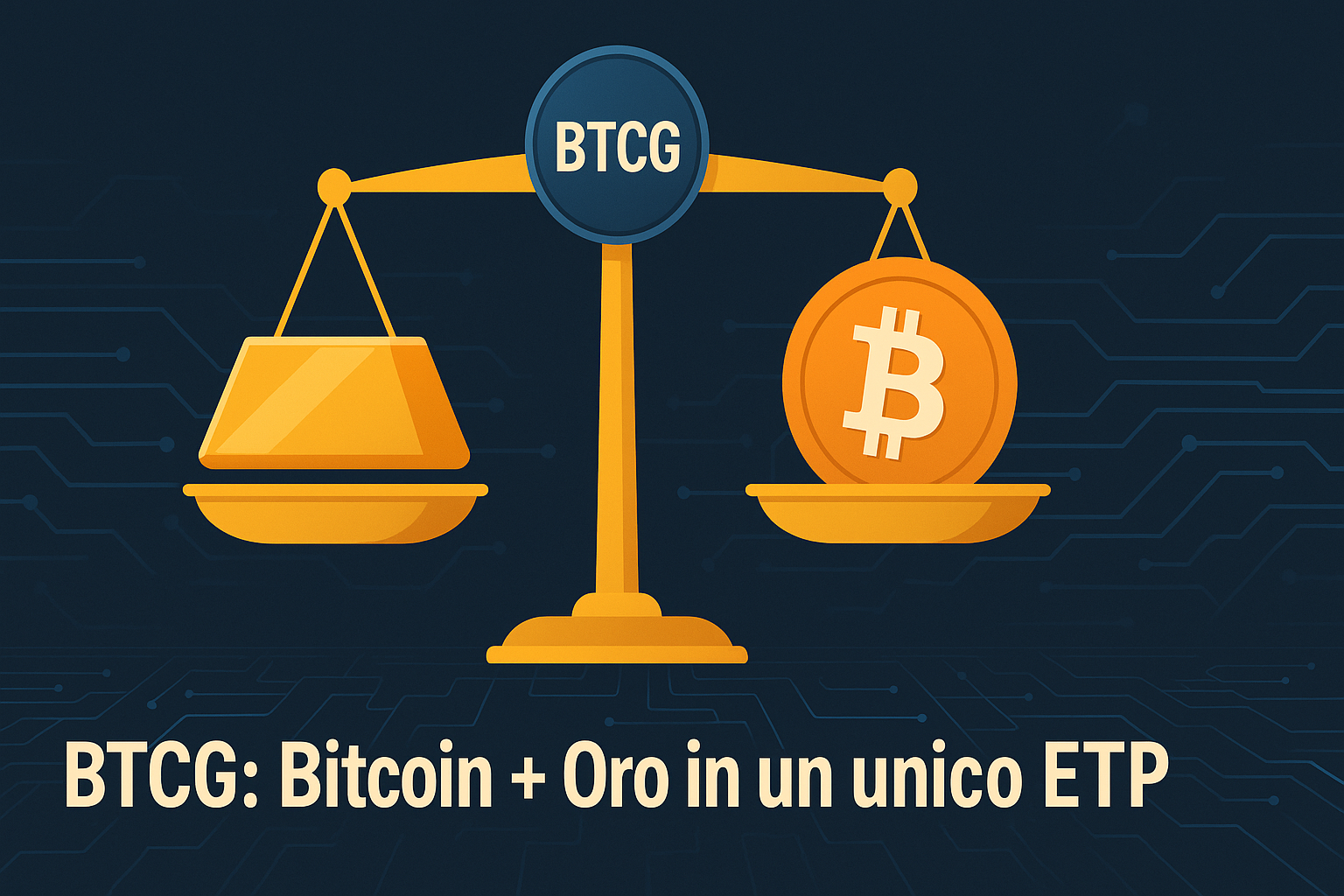 Meglio investire in Bitcoin o oro? Si può in entrambi, con BTCG