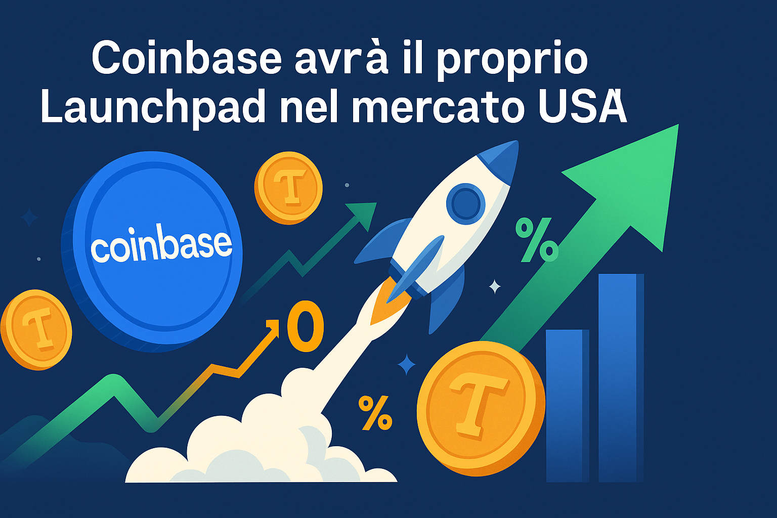 Coinbase avrà il proprio Launchpad nel mercato USA