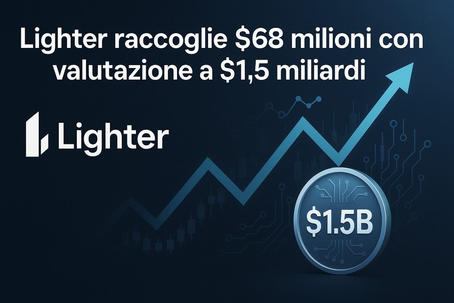 Lighter raccoglie $68 milioni con valutazione a $1.5 miliardi