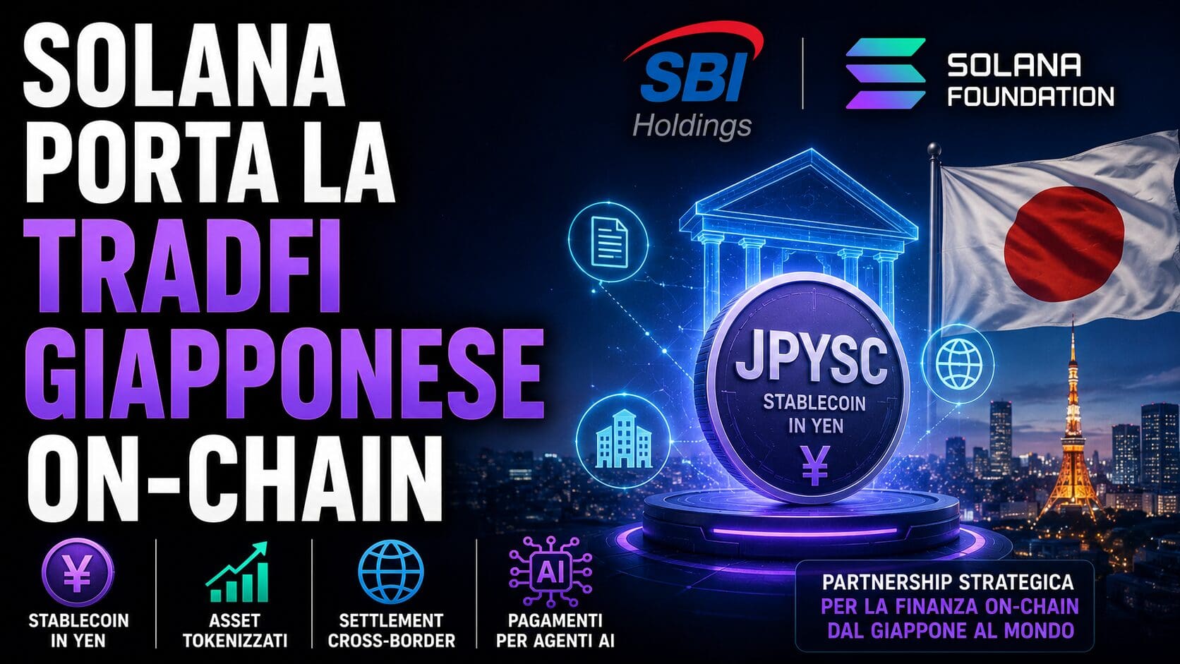 Solana porta la tradFi giapponese on-chain