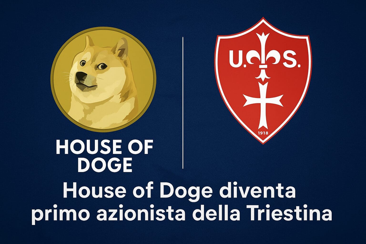 Dogecoin si “compra” la Triestina: House of Doge primo azionista