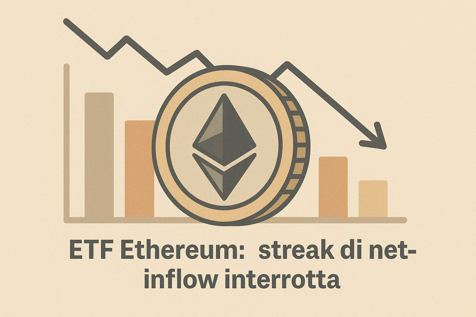 Ethereum ETF: si ferma la streak di net-inflow da record