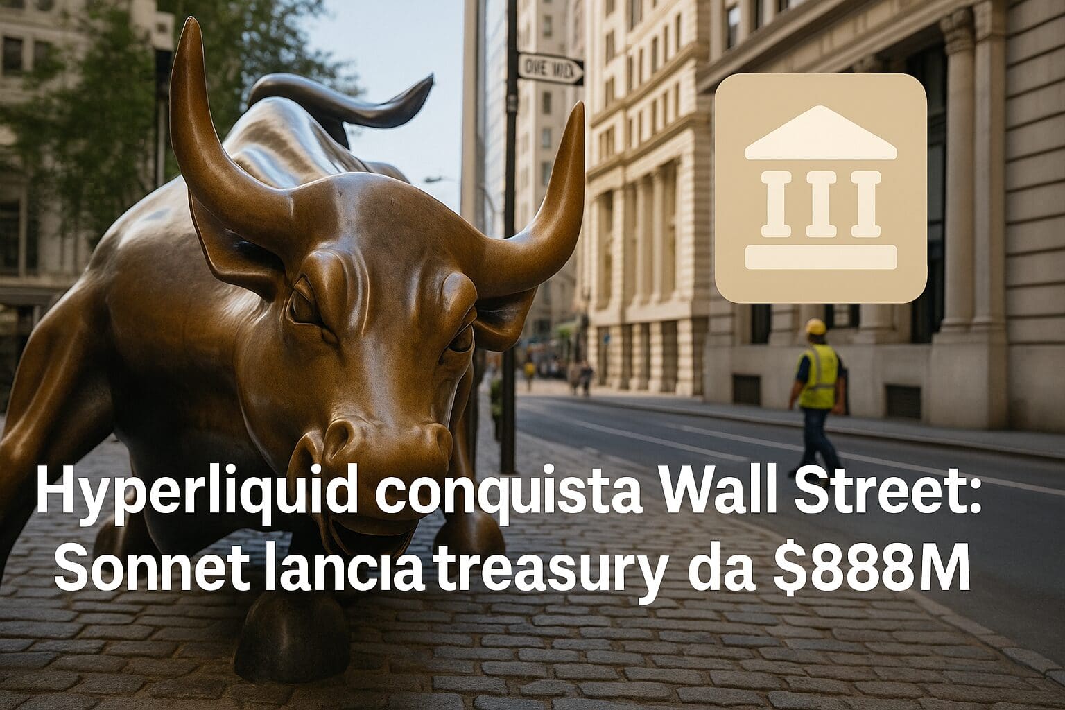 Hyperliquid conquista Wall Street: Sonnet lancia treasury da $888M