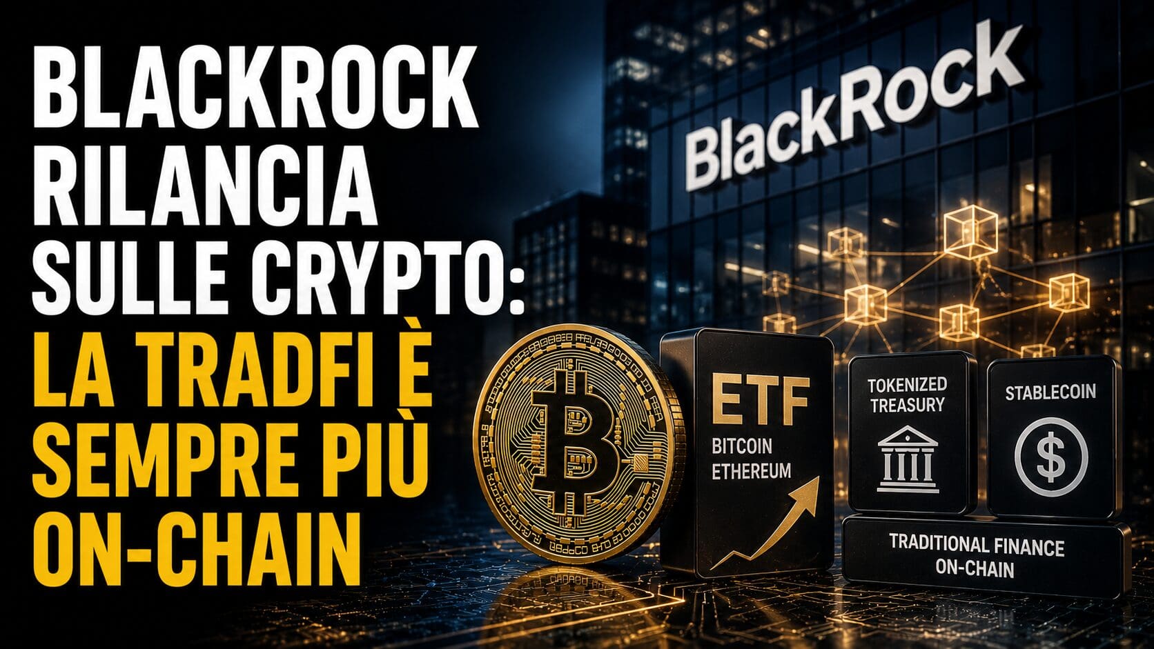 BlackRock rilancia sulle crypto: la tradFi è sempre più on-chain