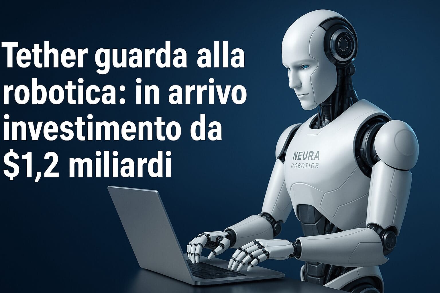 Tether guarda alla robotica: in arrivo investimento da $1,2 miliardi