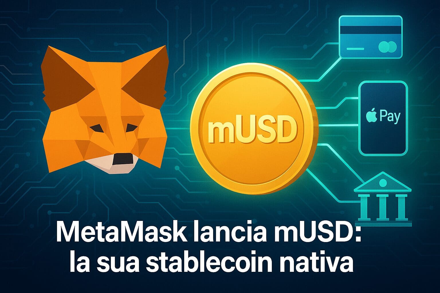 MetaMask lancia la sua stablecoin: mUSD è live!